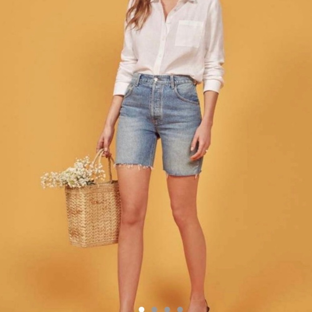Reformation Allie Jean Shorts